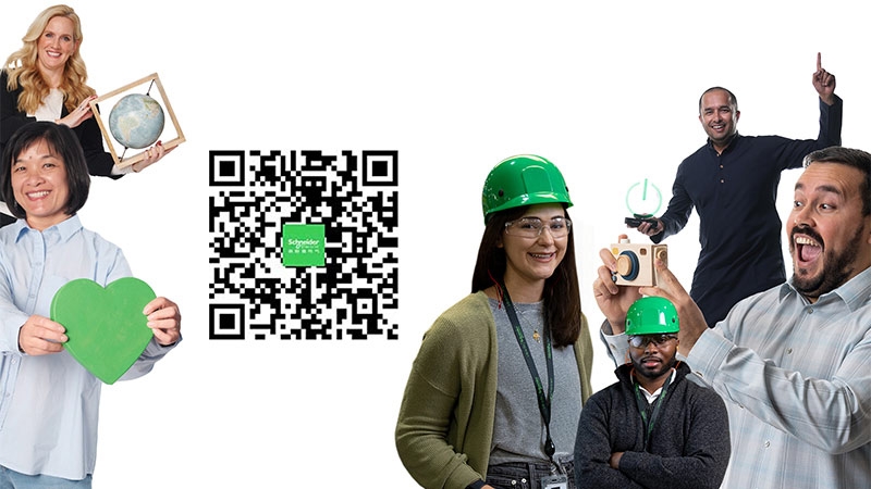 wechat QR Code image with employees